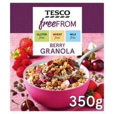 Tesco Free From Berry Granola 350G