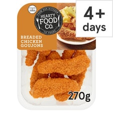 Hearty Food Co. Breaded Chicken Goujons 270G