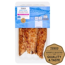 Tesco Piri Piri Smoked Mackerel Strips 200G