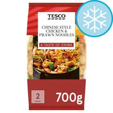 Tesco Chicken & Prawn Noodles 700G