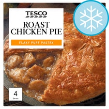 Tesco Roast Chicken Pie 700G