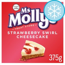 Ms Molly's Strawberry Swirl Cheesecake 375G