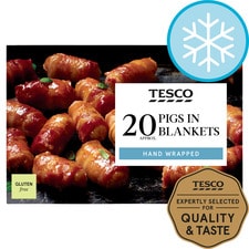 Tesco 20 Pigs In Blankets 400G