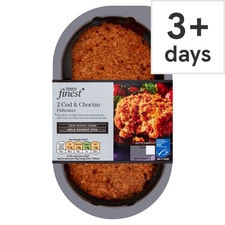 Tesco Finest 2 Cod & Chorizo Fishcakes 290G