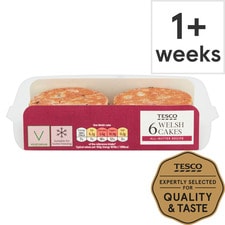 Tesco 6 Welsh Cakes