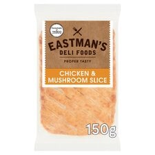 Eastmans Chicken & Mushroom Slice 150G