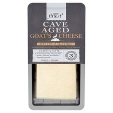 Tesco Finest Cave Aged Goat Cheese 200G