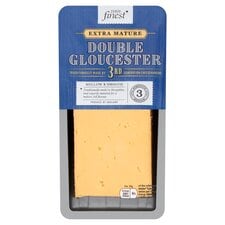 Tesco Finest Extra Mature Double Gloucester Cheese 200G