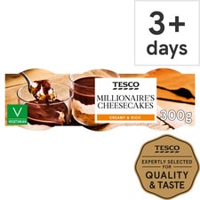 Tesco Millionaires Cheesecake 3 X 100G