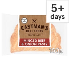 Eastmans Minced Beef & Onion Pasty 150G