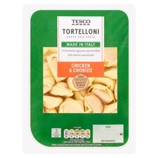 Tesco Chicken & Chorizo Fresh Tortelloni 300g