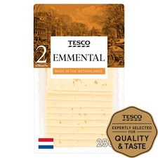 Tesco Emmental Slices 250G