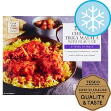 Tesco Chicken Tikka Masala Pilau Rice 400G