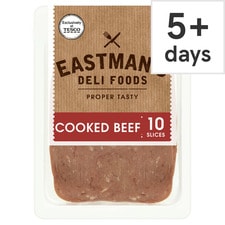 Eastman's Cooked Beef Slices 125G