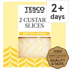 Tesco 2 Custard Slices