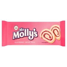 Ms Mollys Raspberry Swiss Roll