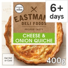 Eastmans Cheese & Onion Quiche 400G