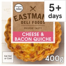 Eastmans Cheese & Bacon Quiche 400G