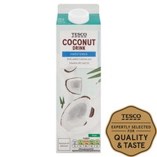 Tesco Coconut Drink Sweetened 1Ltr