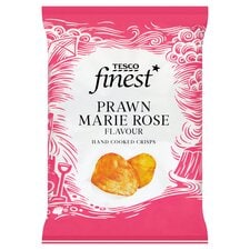 Tesco Finest Prawn Marie Rose Crisps 150G