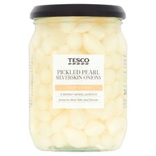 Tesco Silverskin Pearl Onions 340G