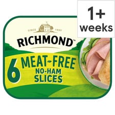 Richmond Meat-Free 6 Honey Roast Ham Style Slices 90g