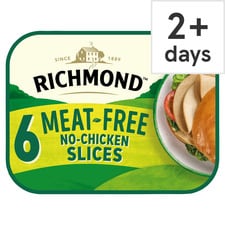 Richmond Meat Free Vegan Roast Chicken Style Slices 90G