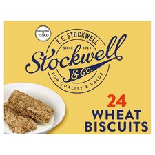 Stockwell & Co 24 Wheat Biscuits 432G