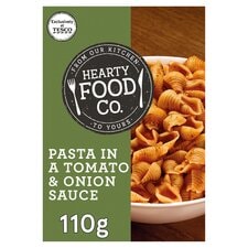 Hearty Food Co Pasta In Tomato & Onion Sauce 110G