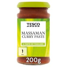 Tesco Massaman Curry Paste 200G