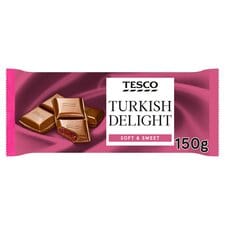 Tesco Turkish Delight Bar 150G