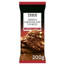 Tesco Triple Chocolate Cook 200G