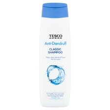 Tesco Classic Anti-Dandruff Shampoo 300Ml