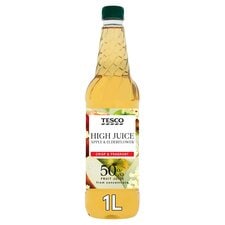 Tesco High Juice Apple & Elderflower 1L