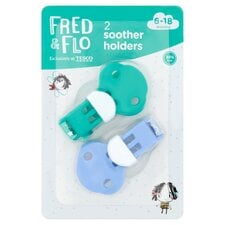 Fred & Flo Soother Holders 2 Pack