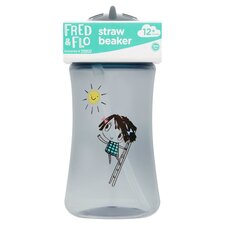 Fred & Flo Straw Beaker 380Ml