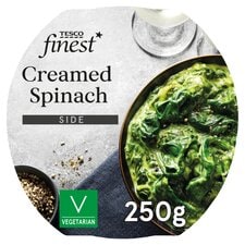 Tesco Finest Dine In Creamed Spinach 250g