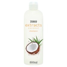 Tesco Extracts Coconut Shampoo 500Ml