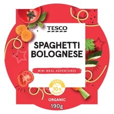 Tesco Spaghetti Bolognese Baby Tray 190G