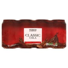 Tesco Classic Cola 12X330ml