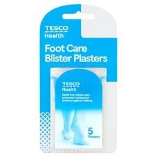 Tesco Health Foot Care Medium Blister Plasters 5 Pack