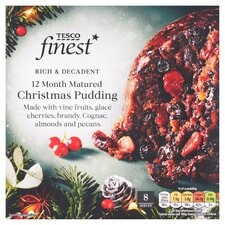 Tesco Finest Christmas Pudding 800G