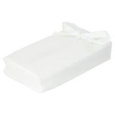 Fred&Flo 2 Pack Moses Fitted Sheets White