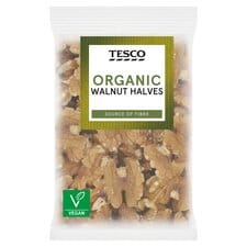 Tesco Organic Walnut Halves 100G