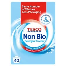 Tesco Non Bio. Detergent Powder 2.6Kg