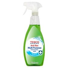 Tesco Antibacterial Cleaning Spray Apple 750Ml
