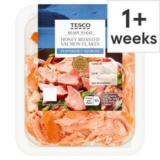 Tesco Honey Roast Salmon Flakes 80G