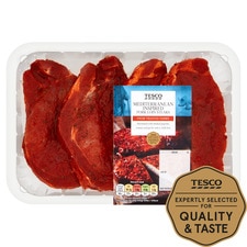 Tesco Mediterranean Pork Loin Steaks 600G