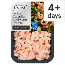 Tesco Finest Canadian Cooked Prawns 150G