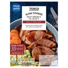 Tesco Beef Brisket In Gravy 380G